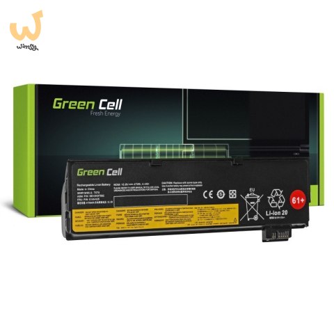 GREEN CELL BATERIA LE95 01AV424 DO LENOVO THINKPAD T470 T570 A475 P51S T25 4400 MAH 10.8V GREEN CELL BATERIA LE95 01AV424 DO LENOVO THINKPAD T470 T570 A475 P51S T25 4400 MAH 10.8V