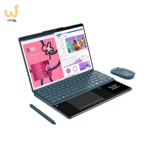 Lenovo Yoga Book 9 13IMU9 Ultra 7 155U 2x 13.3" 2.8K OLED 400nits Glossy 60Hz 32GB LPDDR5x-7467 SSD512 Intel Arc Graphics Win11 Lenovo Yoga Book 9 13IMU9 Ultra 7 155U 2x 13.3" 2.8K OLED 400nits Glossy 60Hz 32GB LPDDR5x-7467 SSD512 Intel Arc Graphics Win11