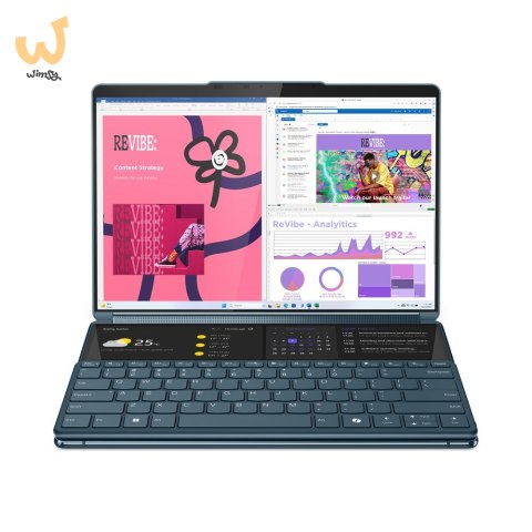 Lenovo Yoga Book 9 13IMU9 Ultra 7 155U 2x 13.3" 2.8K OLED 400nits Glossy 60Hz 32GB LPDDR5x-7467 SSD512 Intel Arc Graphics Win11 Lenovo Yoga Book 9 13IMU9 Ultra 7 155U 2x 13.3" 2.8K OLED 400nits Glossy 60Hz 32GB LPDDR5x-7467 SSD512 Intel Arc Graphics Win11