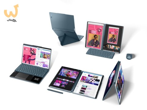 Lenovo Yoga Book 9 13IMU9 Ultra 7 155U 2x 13.3" 2.8K OLED 400nits Glossy 60Hz 32GB LPDDR5x-7467 SSD512 Intel Arc Graphics Win11 Lenovo Yoga Book 9 13IMU9 Ultra 7 155U 2x 13.3" 2.8K OLED 400nits Glossy 60Hz 32GB LPDDR5x-7467 SSD512 Intel Arc Graphics Win11