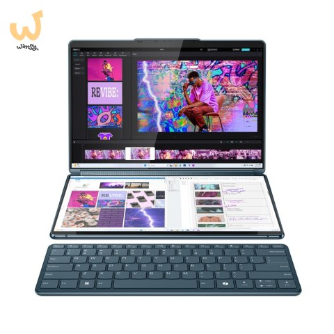Lenovo Yoga Book 9 13IMU9 Ultra 7 155U 2x 13.3" 2.8K OLED 400nits Glossy 60Hz 32GB LPDDR5x-7467 SSD512 Intel Arc Graphics Win11 Lenovo Yoga Book 9 13IMU9 Ultra 7 155U 2x 13.3" 2.8K OLED 400nits Glossy 60Hz 32GB LPDDR5x-7467 SSD512 Intel Arc Graphics Win11