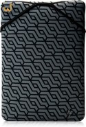 Etui HP Reversible Protective Geo Laptop Sleeve do notebooka 15,6" czarno-szare 2F2L0AA