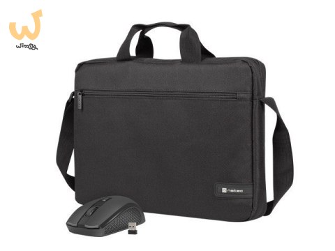 NATEC TORBA DO LAPTOPA WALLAROO 2 15.6" Z MYSZKĄ BEZPRZEWODOWĄ NTO-2051 NATEC TORBA DO LAPTOPA WALLAROO 2 15.6" Z MYSZKĄ BEZPRZEWODOWĄ NTO-2051