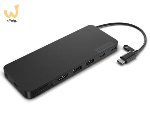 Stacja dokująca Lenovo USB-C Slim Travel Dock 4X11N40212 Stacja dokująca Lenovo USB-C Slim Travel Dock 4X11N40212