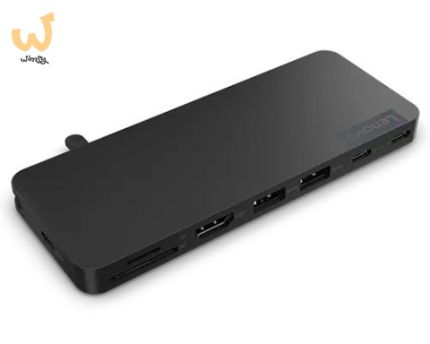 Stacja dokująca Lenovo USB-C Slim Travel Dock 4X11N40212 Stacja dokująca Lenovo USB-C Slim Travel Dock 4X11N40212