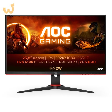MONITOR AOC LED 23,8" 24G2SPAE/BK 165Hz MONITOR AOC LED 23,8" 24G2SPAE/BK 165Hz
