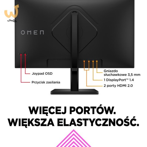MONITOR HP LED, QHD 27" OMEN 27q (780H4E9) 165Hz MONITOR HP LED, QHD 27" OMEN 27q (780H4E9) 165Hz