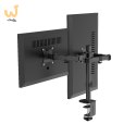 GEMBIRD BIURKOWE REGULOWANE RAMIĘ/UCHWYT NA 2 MONITORY 17-32, VESA 100X100MM, DO 9 KG
