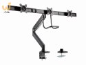 GEMBIRD BIURKOWE REGULOWANE RAMIĘ/UCHWYT NA 3 MONITORY 17-27, VESA 100X100MM, DO 6 KG