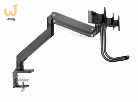 GEMBIRD BIURKOWE REGULOWANE RAMIĘ/UCHWYT NA 3 MONITORY 17-27, VESA 100X100MM, DO 6 KG GEMBIRD BIURKOWE REGULOWANE RAMIĘ/UCHWYT NA 3 MONITORY 17-27, VESA 100X100MM, DO 6 KG