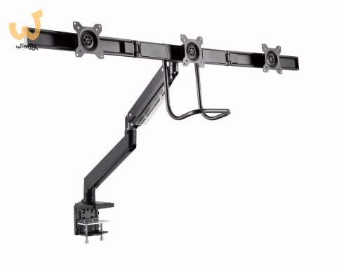 GEMBIRD BIURKOWE REGULOWANE RAMIĘ/UCHWYT NA 3 MONITORY 17-27, VESA 100X100MM, DO 6 KG GEMBIRD BIURKOWE REGULOWANE RAMIĘ/UCHWYT NA 3 MONITORY 17-27, VESA 100X100MM, DO 6 KG