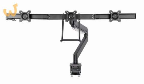 GEMBIRD BIURKOWE REGULOWANE RAMIĘ/UCHWYT NA 3 MONITORY 17-27, VESA 100X100MM, DO 6 KG GEMBIRD BIURKOWE REGULOWANE RAMIĘ/UCHWYT NA 3 MONITORY 17-27, VESA 100X100MM, DO 6 KG