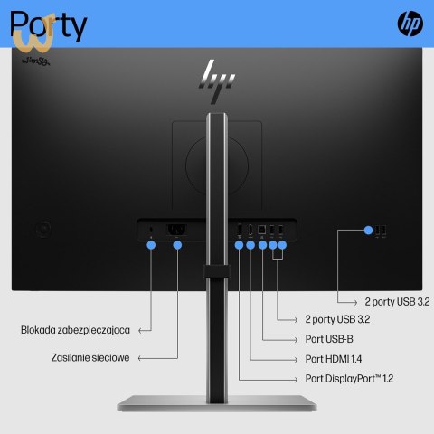 MONITOR HP LED 27" E27 G5 (6N4E2AA) MONITOR HP LED 27" E27 G5 (6N4E2AA)