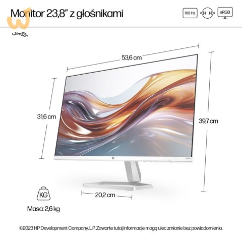 MONITOR HP LED IPS 23,8" 524sa (94C36E9) MONITOR HP LED IPS 23,8" 524sa (94C36E9)