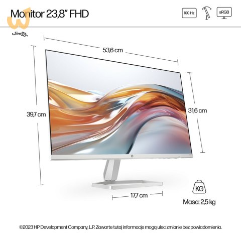 MONITOR HP LED IPS 23,8" 524sw (94C21E9) MONITOR HP LED IPS 23,8" 524sw (94C21E9)