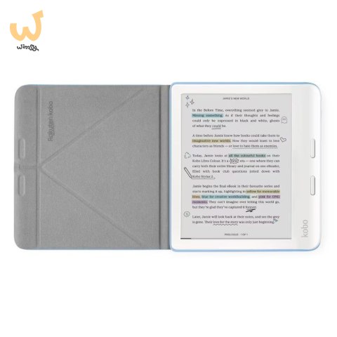 Etui Kobo Libra Colour SleepCover Case Dusk Blue Etui Kobo Libra Colour SleepCover Case Dusk Blue