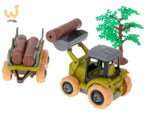 Gospodarstwo rolne farma traktor maszyny rolnicze zwierzęta zagroda konie + śrubokręt Gospodarstwo rolne farma traktor maszyny rolnicze zwierzęta zagroda konie + śrubokręt