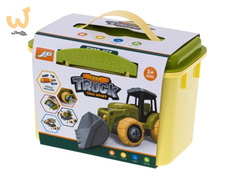 Gospodarstwo rolne farma traktor maszyny rolnicze zwierzęta zagroda konie + śrubokręt Gospodarstwo rolne farma traktor maszyny rolnicze zwierzęta zagroda konie + śrubokręt