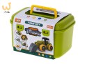Gospodarstwo rolne farma traktor maszyny rolnicze zwierzęta zagroda owce + śrubokręt