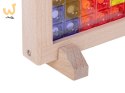 Gra logiczna układanka tetris stojący