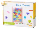 Gra logiczna układanka tetris stojący