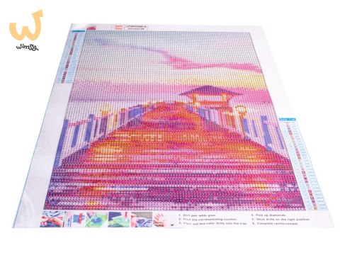 Haft diamentowy Diamond Painting mozaika diamentowa zestaw 5D molo Haft diamentowy Diamond Painting mozaika diamentowa zestaw 5D molo