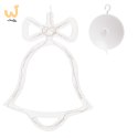 Lampki LED wisząca ozdoba dekoracja okna świąteczne choinkowe dzwoneczek przyssawki 10 LED