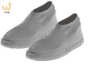 Ochraniacze na buty wodoodporne kalosze M szare roz. 35-38
