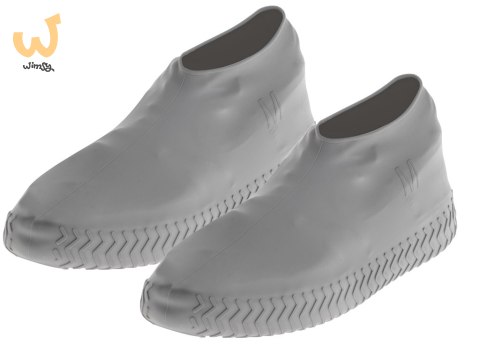 Ochraniacze na buty wodoodporne kalosze M szare roz. 35-38 Ochraniacze na buty wodoodporne kalosze M szare roz. 35-38