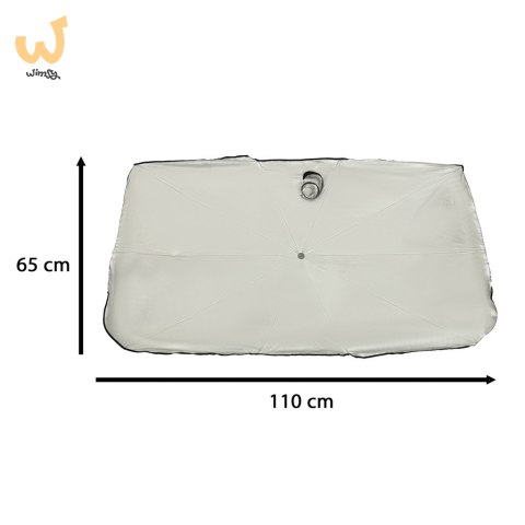 Parasol przeciwsłoneczny osłona mata na przednią szybę samochodu 65x110cm Parasol przeciwsłoneczny osłona mata na przednią szybę samochodu 65x110cm