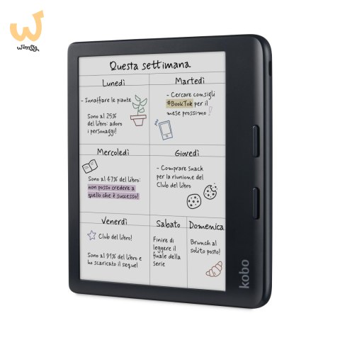 Ebook Kobo Libra Colour 7" E-Ink Kaleido 3 32GB WI-FI Black (WYPRZEDAŻ) Ebook Kobo Libra Colour 7" E-Ink Kaleido 3 32GB WI-FI Black (WYPRZEDAŻ)