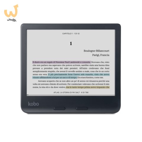 Ebook Kobo Libra Colour 7" E-Ink Kaleido 3 32GB WI-FI Black (WYPRZEDAŻ) Ebook Kobo Libra Colour 7" E-Ink Kaleido 3 32GB WI-FI Black (WYPRZEDAŻ)