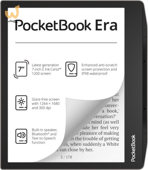 Ebook PocketBook Era 700 7" E-Ink Carta 1200 16GB WI-FI Silver Ebook PocketBook Era 700 7" E-Ink Carta 1200 16GB WI-FI Silver
