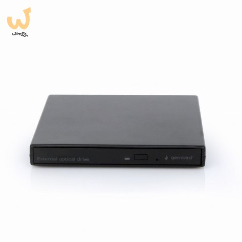 GEMBIRD ZEWNĘTRZNA NAGRYWARKA DVD 8X, CD 24X USB 2.0 CZARNA GEMBIRD ZEWNĘTRZNA NAGRYWARKA DVD 8X, CD 24X USB 2.0 CZARNA