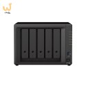 NAS Synology DS1522+; Tower; 5x (3.5" SATA HDD); AMD Ryzen R1600; 8 GB DDR4 ECC SODIMM (max. 32GB), 4 x 1GbE RJ-45