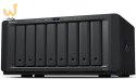 NAS Synology DS1821+; Tower; 8x (3.5"/2.5" SATA HDD/SSD); AMD Ryzen V1500B;,4 GB DDR4 (max. 32GB),4 x 1GbE RJ-45