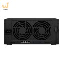 NAS Synology DS1821+; Tower; 8x (3.5"/2.5" SATA HDD/SSD); AMD Ryzen V1500B;,4 GB DDR4 (max. 32GB),4 x 1GbE RJ-45