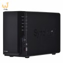 NAS Synology DS224+; Tower; 2x (3.5" SATA HDD); Intel Celeron J4125;,2GB DDR4 (max. 6GB), 2x 1GbE RJ-45