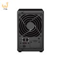 NAS Synology DS723+; Tower; 2x (3.5" SATA HDD); AMD Ryzen R1600;,2GB DDR4 ECC (max. 32GB), 2x 1GbE RJ-45