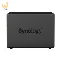 NAS Synology DS923+; Tower; 4x (3.5" SATA HDD); AMD Ryzen R1600; 4 GB DDR4 ECC SODIMM (max. 32GB), 2x 1GbE RJ-45