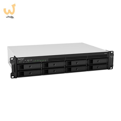 NAS Synology RS1221+, 2U RACK, 8x (3.5" SATA HDD/2.5" SATA HDD), AMD Ryzen V1500B, 4 GB DDR4 ECC SODIMM, 4x 1GbE RJ-45 NAS Synology RS1221+, 2U RACK, 8x (3.5" SATA HDD/2.5" SATA HDD), AMD Ryzen V1500B, 4 GB DDR4 ECC SODIMM, 4x 1GbE RJ-45