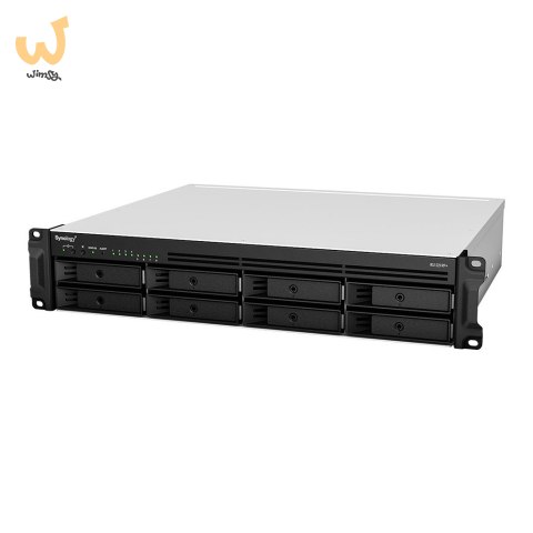 NAS Synology RS1221RP+; 2U RACK; 8x (3.5" SATA HDD/2.5" SATA HDD); AMD Ryzen V1500B; 4 GB DDR4 ECC SODIMM, 4x 1GbE RJ-45 NAS Synology RS1221RP+; 2U RACK; 8x (3.5" SATA HDD/2.5" SATA HDD); AMD Ryzen V1500B; 4 GB DDR4 ECC SODIMM, 4x 1GbE RJ-45