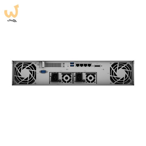 NAS Synology RS1221RP+; 2U RACK; 8x (3.5" SATA HDD/2.5" SATA HDD); AMD Ryzen V1500B; 4 GB DDR4 ECC SODIMM, 4x 1GbE RJ-45 NAS Synology RS1221RP+; 2U RACK; 8x (3.5" SATA HDD/2.5" SATA HDD); AMD Ryzen V1500B; 4 GB DDR4 ECC SODIMM, 4x 1GbE RJ-45