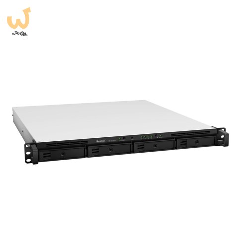 NAS Synology RS1619xs+; 1U RACK; 4x (3.5" SATA HDD/2.5" SATA HDD); Intel Xeon D-1527; 8 GB DDR4 ECC UDIMM (max. 64GB), 4x 1GbE R NAS Synology RS1619xs+; 1U RACK; 4x (3.5" SATA HDD/2.5" SATA HDD); Intel Xeon D-1527; 8 GB DDR4 ECC UDIMM (max. 64GB), 4x 1GbE R