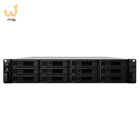 NAS Synology RS3618xs; 2U RACK; 12x (3.5" SATA HDD/2.5" SATA HDD); Intel Xeon D-1521; 8 GB DDR4 ECC UDIMM (max. 64GB), 4x 1GbE R NAS Synology RS3618xs; 2U RACK; 12x (3.5" SATA HDD/2.5" SATA HDD); Intel Xeon D-1521; 8 GB DDR4 ECC UDIMM (max. 64GB), 4x 1GbE R