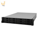 NAS Synology RS3618xs; 2U RACK; 12x (3.5" SATA HDD/2.5" SATA HDD); Intel Xeon D-1521; 8 GB DDR4 ECC UDIMM (max. 64GB), 4x 1GbE R