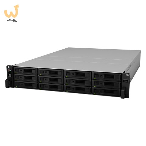 NAS Synology RS3618xs; 2U RACK; 12x (3.5" SATA HDD/2.5" SATA HDD); Intel Xeon D-1521; 8 GB DDR4 ECC UDIMM (max. 64GB), 4x 1GbE R NAS Synology RS3618xs; 2U RACK; 12x (3.5" SATA HDD/2.5" SATA HDD); Intel Xeon D-1521; 8 GB DDR4 ECC UDIMM (max. 64GB), 4x 1GbE R