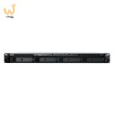 NAS Synology RS422+; 1U RACK; 4x (3.5" SATA HDD/2.5" SATA SSD); AMD Ryzen R1600; 2 GB DDR4 ECC, 2x 1GbE RJ-45