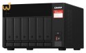 Qnap TVS-675-8G, Tower, 6 x 2.5"/3.5" SATA, Zhaoxin Kaixian KX-U6580 8C/8T, 8GB (1x 8GB) DDR4 SODIMM , 2 x 2.5GbE, Single PSU, 2