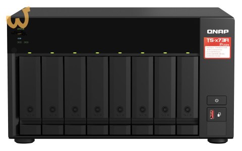 Zestaw Qnap TS-873A-SW5T (TS-873A-8G + switch QSW-1105-5T 5x2.5GbE), Tower, 8 x 2.5"/3.5" SATA, AMD Ryzen V1500B 4C/8T, 8GB DDR4 Zestaw Qnap TS-873A-SW5T (TS-873A-8G + switch QSW-1105-5T 5x2.5GbE), Tower, 8 x 2.5"/3.5" SATA, AMD Ryzen V1500B 4C/8T, 8GB DDR4
